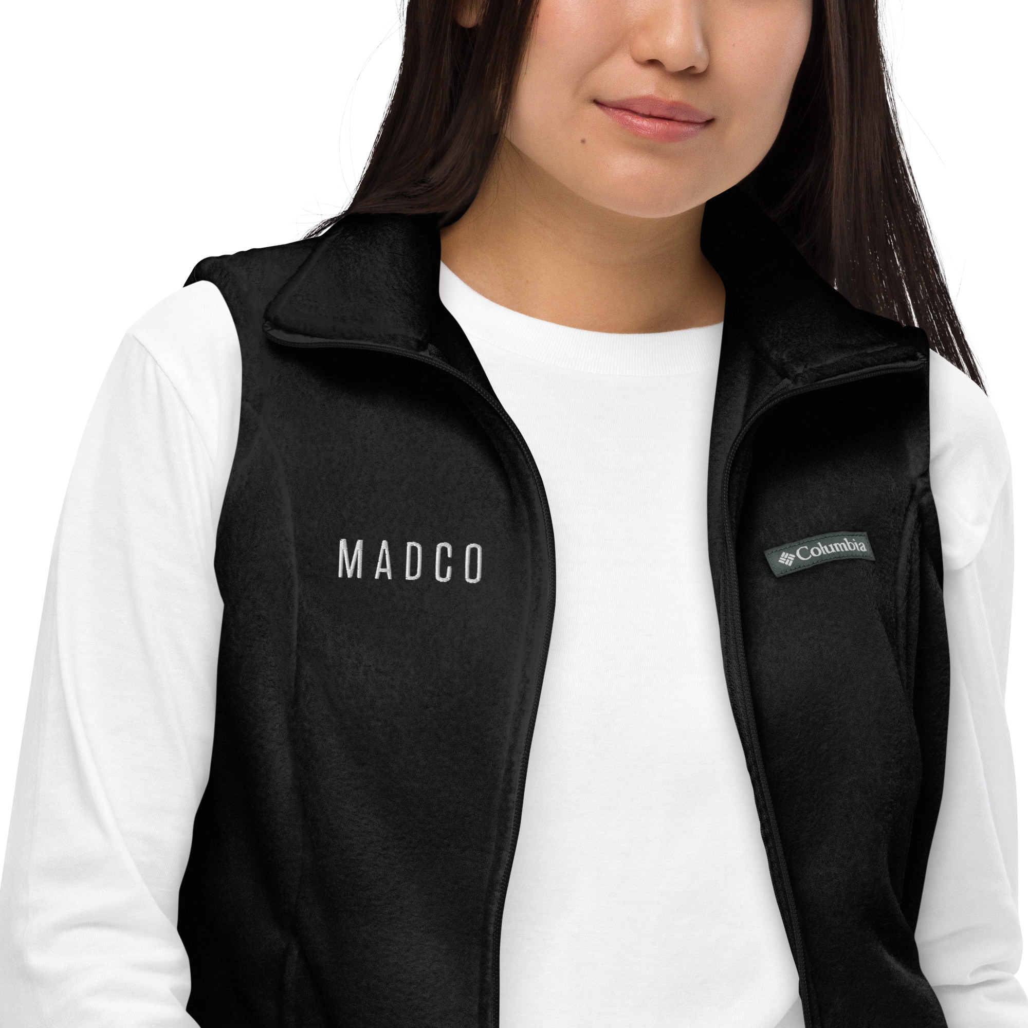 Women's Columbia fleece vest – MADCO